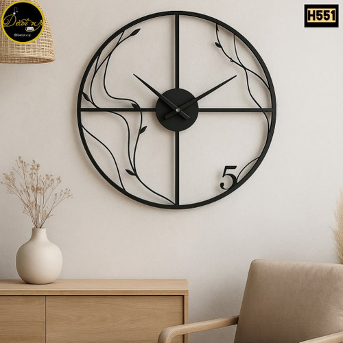 ساعت دیواری کد H551 دکور وی آی پی