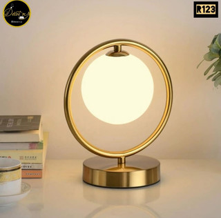 آباژور رومیزی حبابی کد R123 دکور وی آی پی